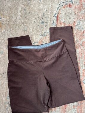Chocolate Brown Cotton Pants